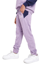 Champion Junior Lightweight Terry Colour Block Pant <br> KWCAN PUR