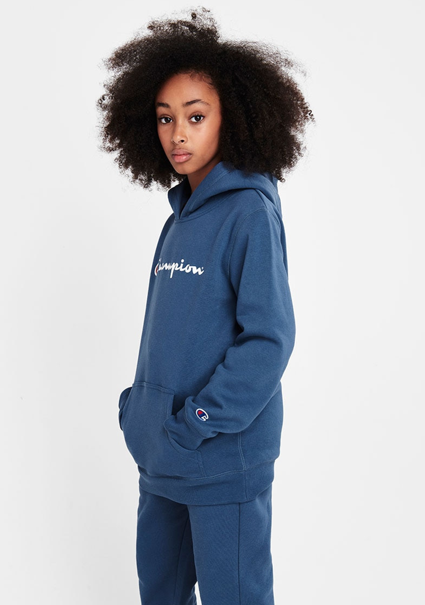 Champion Junior Script Hoodie