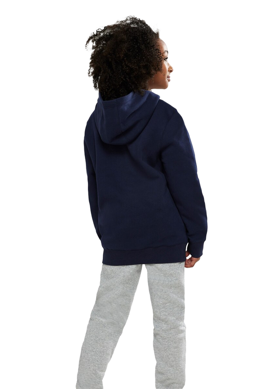 Champion Junior Script Hoodie Navy