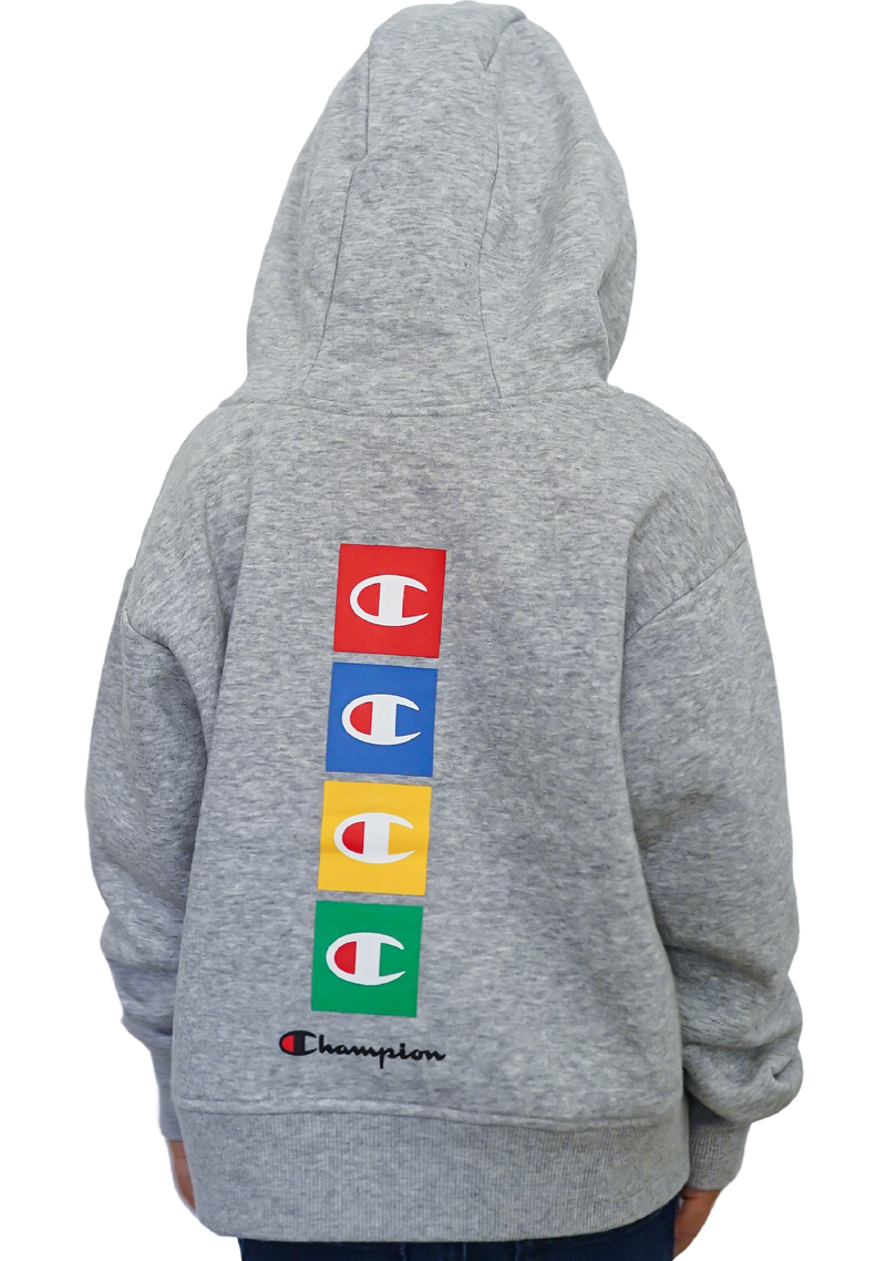 Champion Kids SPS Graphic Crop Hoodie <br> KW9GN 9B4