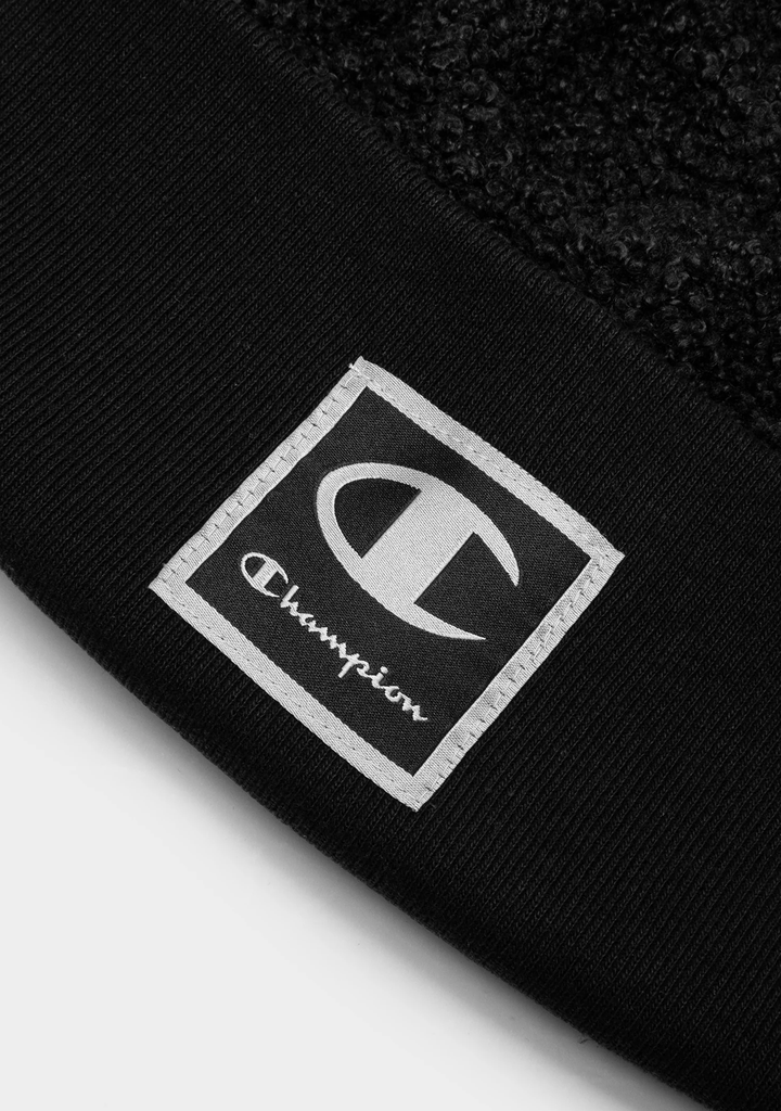 Champion Lifestyle C Plush Beanie <BR> ZYH8N BLK