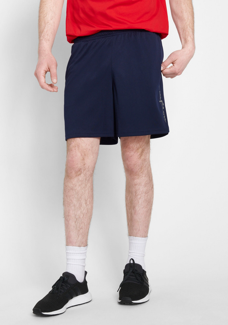 Champion Mens Script Core Training 7 Inch Short <br> AX8KN NAV