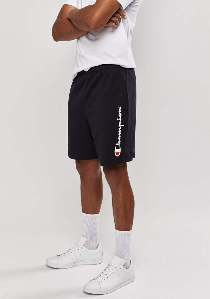 Champion Men’s Script Jersey Short Navy