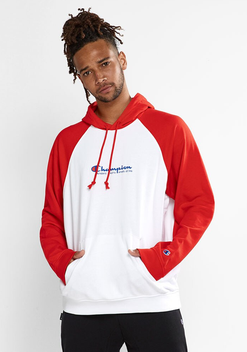 Champion Mens Lightweight Terry Hoodie <BR> AW4AN W6W