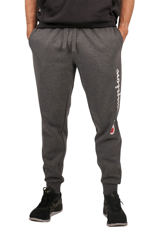 Champion Mens Script Cuff Pant Granite Heather <br> A1882H A7B