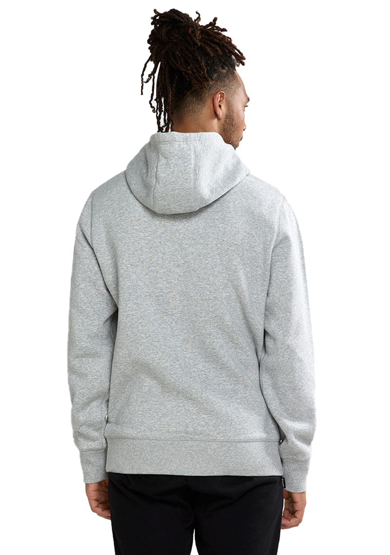 Champion Mens Sporty Graphic Print Hoodie Oxford Grey <br> AXWPN 6Y4