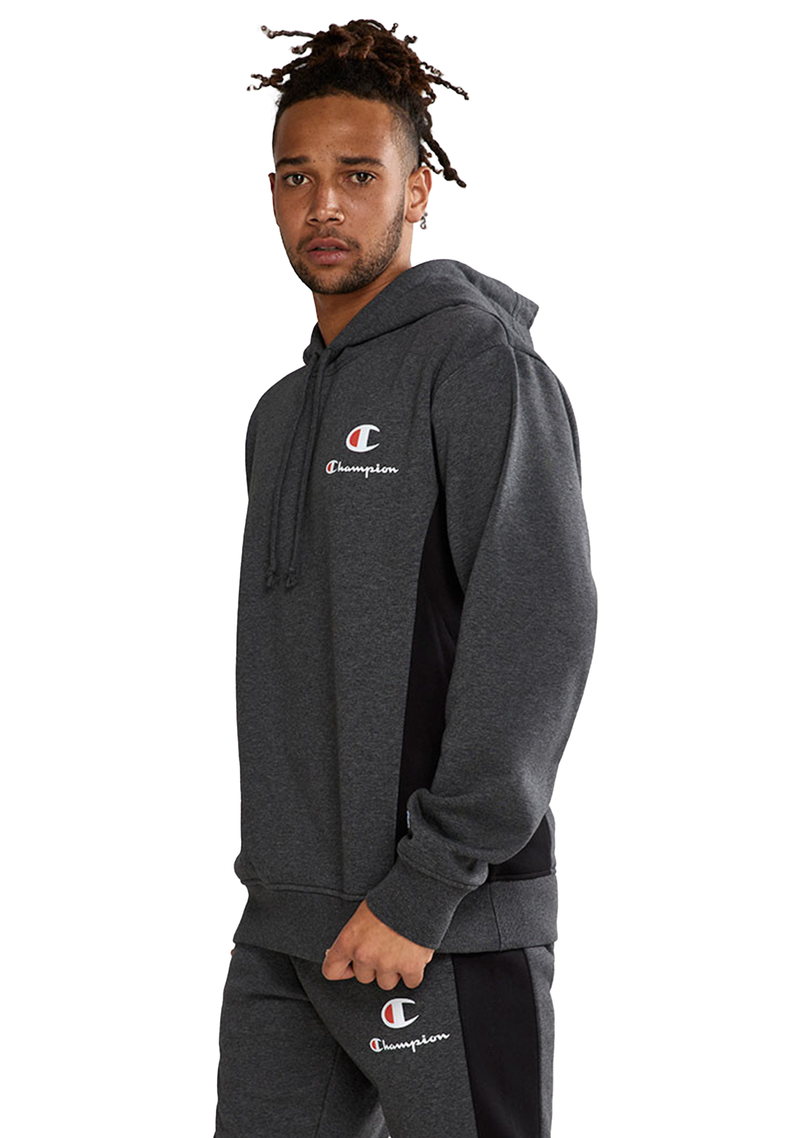 Champion Mens Sporty Panel Hoodie <br> AW8XN B5H