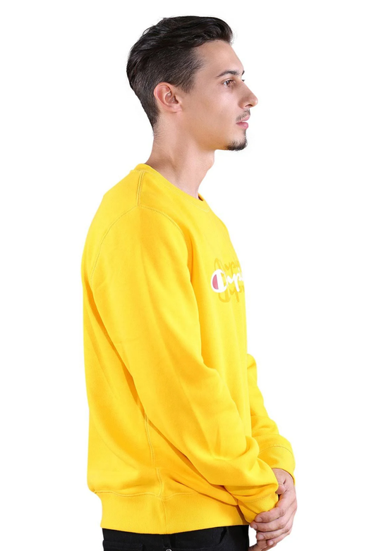 Champion Mens Sporty Graphic Crew