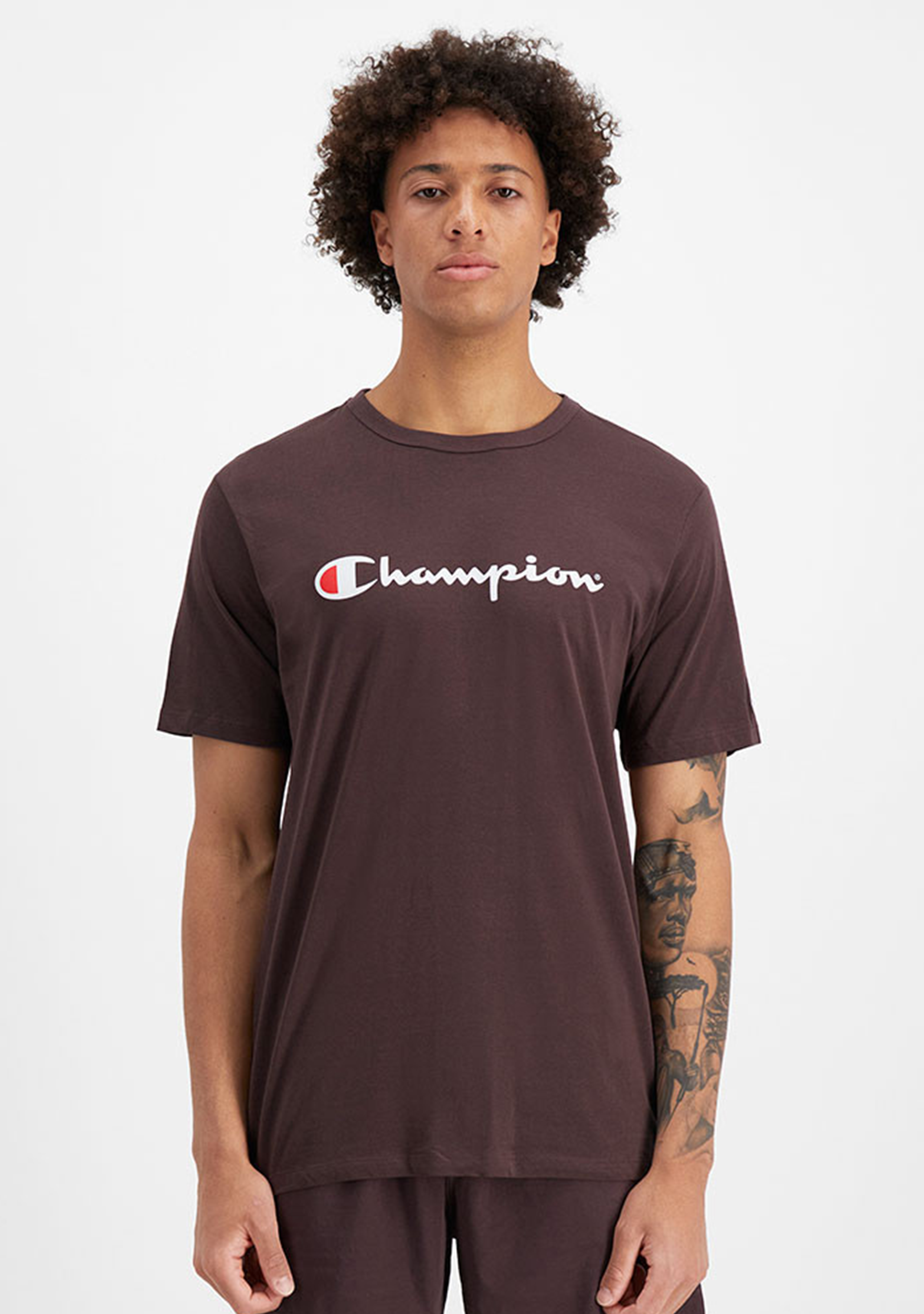 Champion Script Short Sleeve Tee AXQPN PAH – Jim Kidd Sports