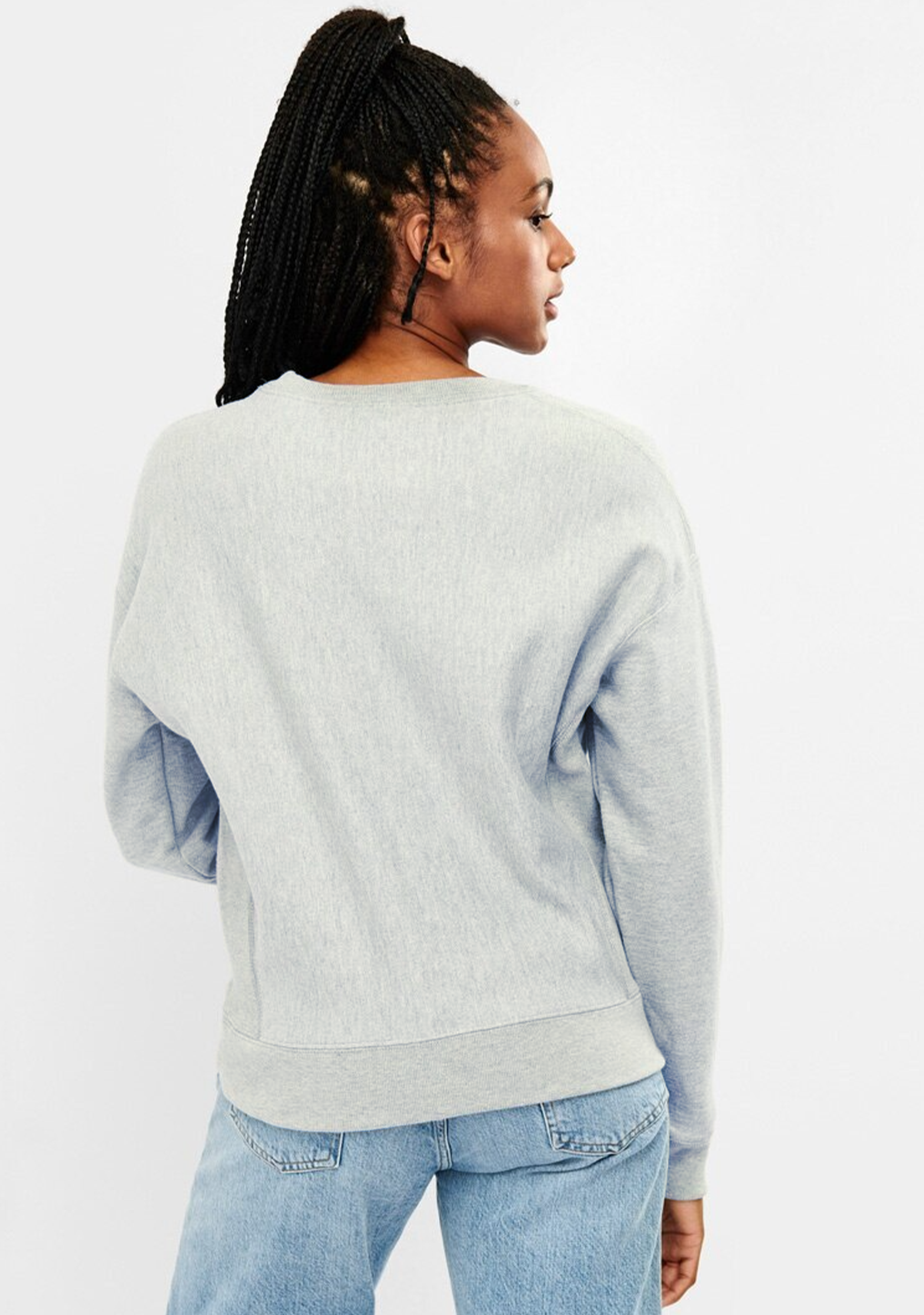 Champion Womens Small C Logo Crew