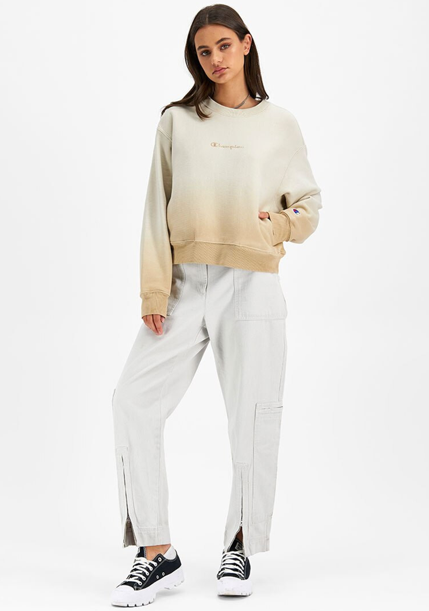Champion Womens Ombre Crew