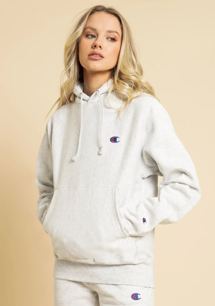 Champion Womens Small C Logo Boyfriend Fit Hoodie