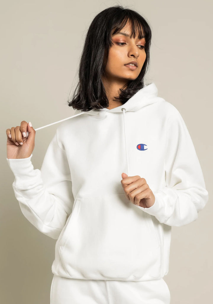 Champion Womens Small C Boyfriend Fit Logo Hoodie