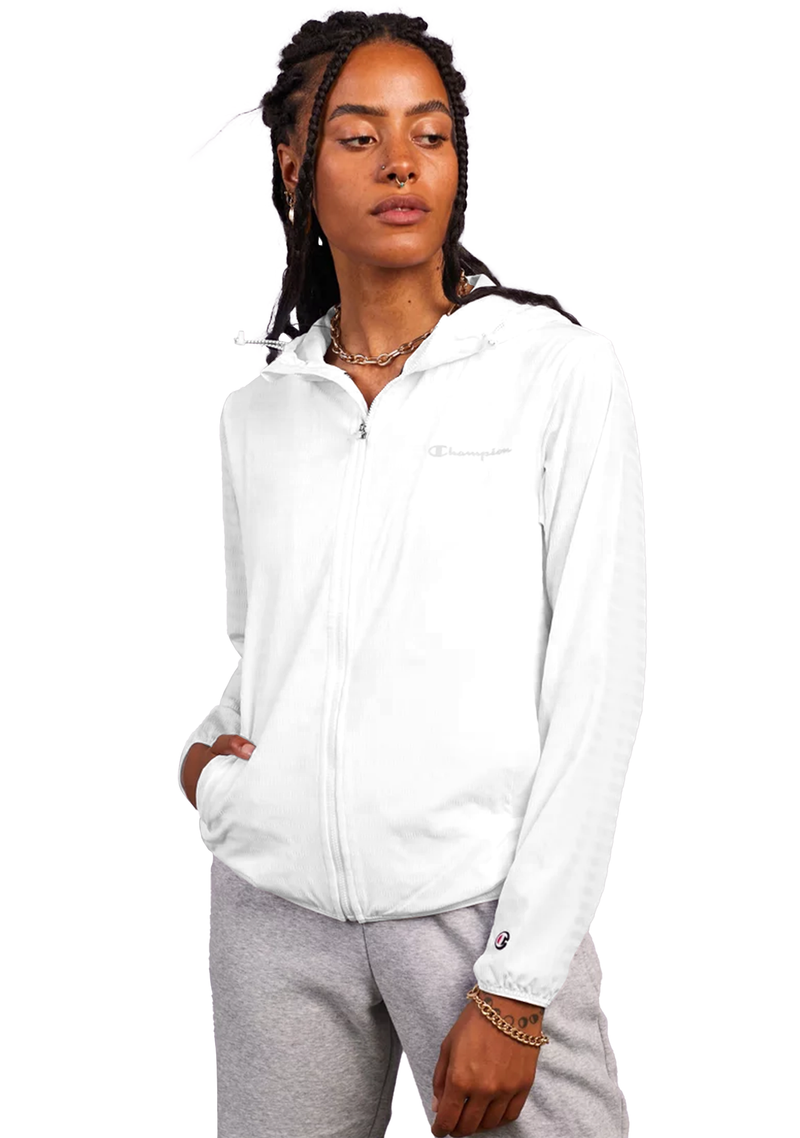 Champion women's top white jacket