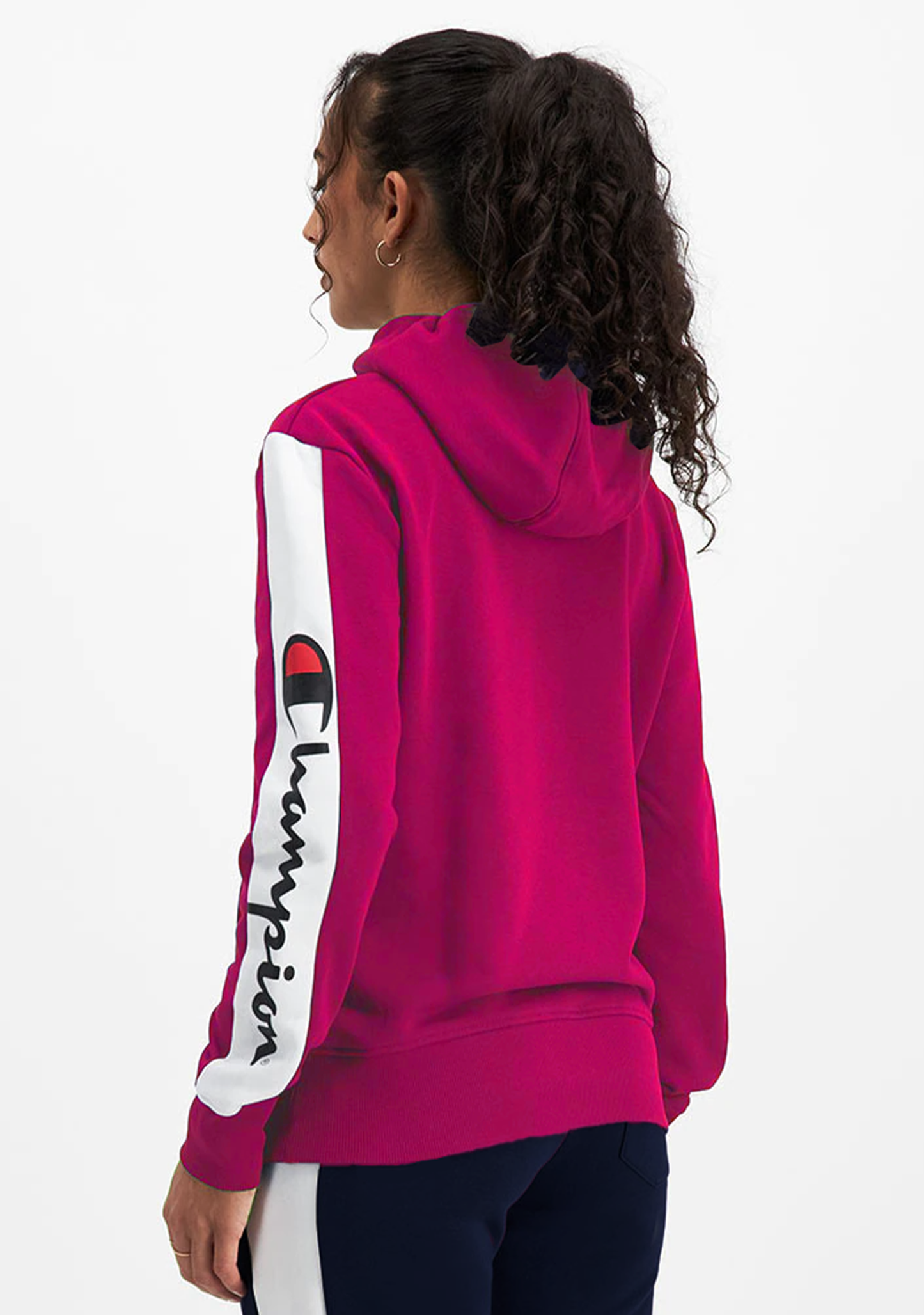 Champion Womens Sporty Panel Hoodie