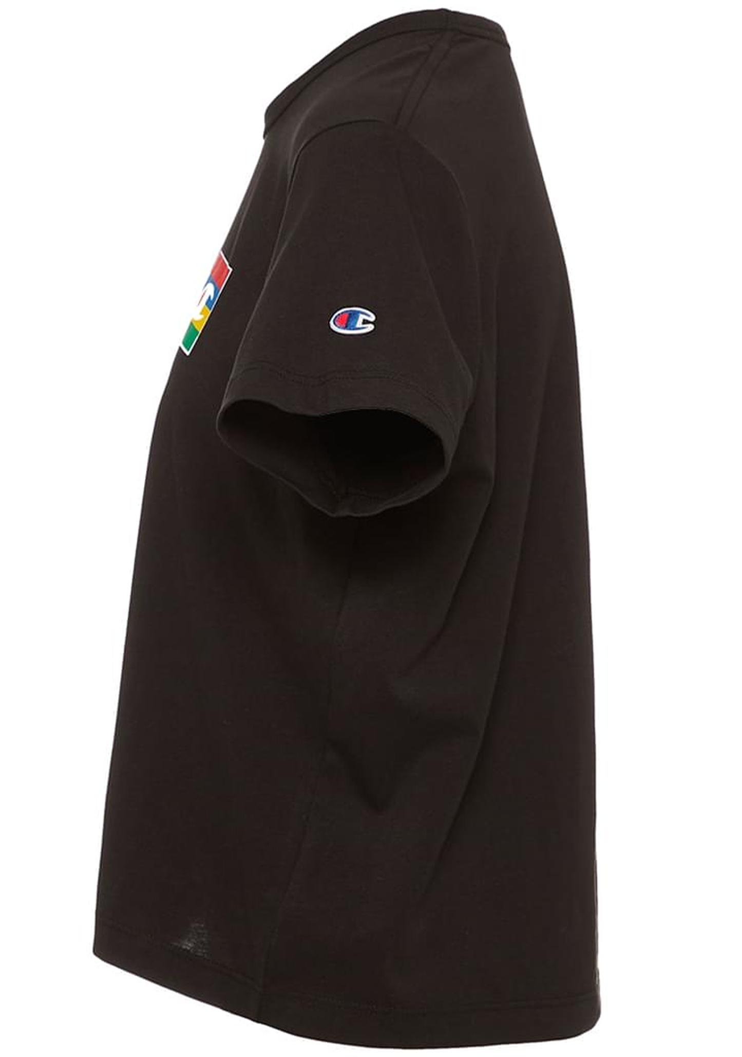Champion Womens SPS Graphic Boxy Tee black