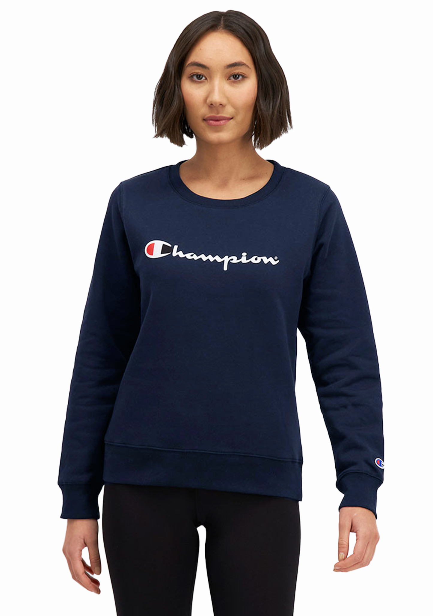 Champion Women’s Script Crew Navy