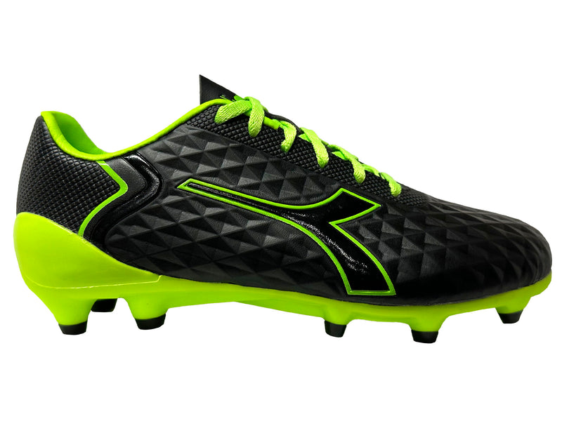 Green discount soccer boots