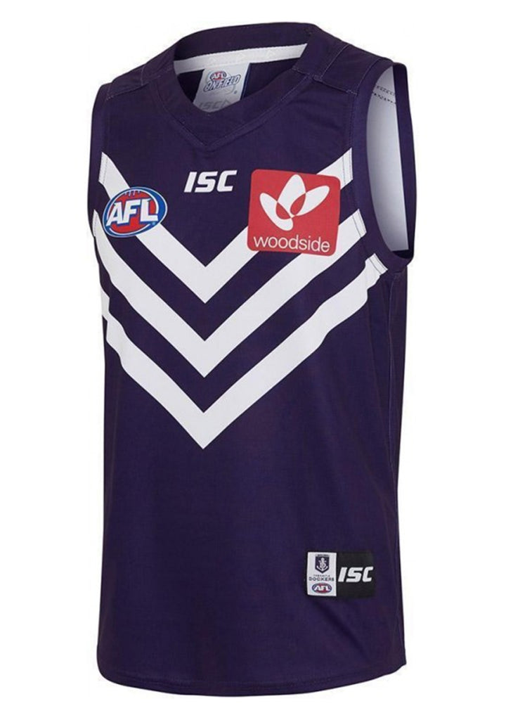 ISC Mens 2017 Fremantle Dockers Home Guersney <BR> FD17HJS1A