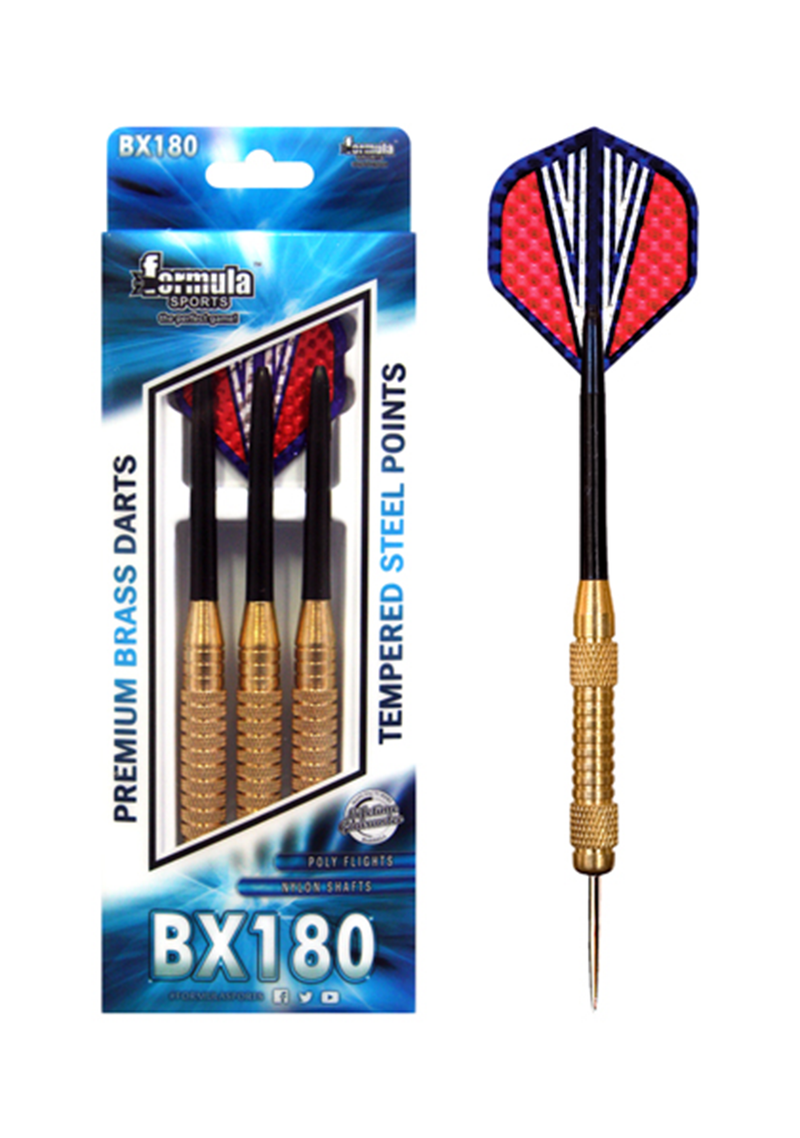 Formula BX180 Premium Brass Darts 1021 Jim Kidd Sports