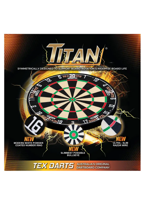 DARTBOARD DARTS Jim Kidd Sports