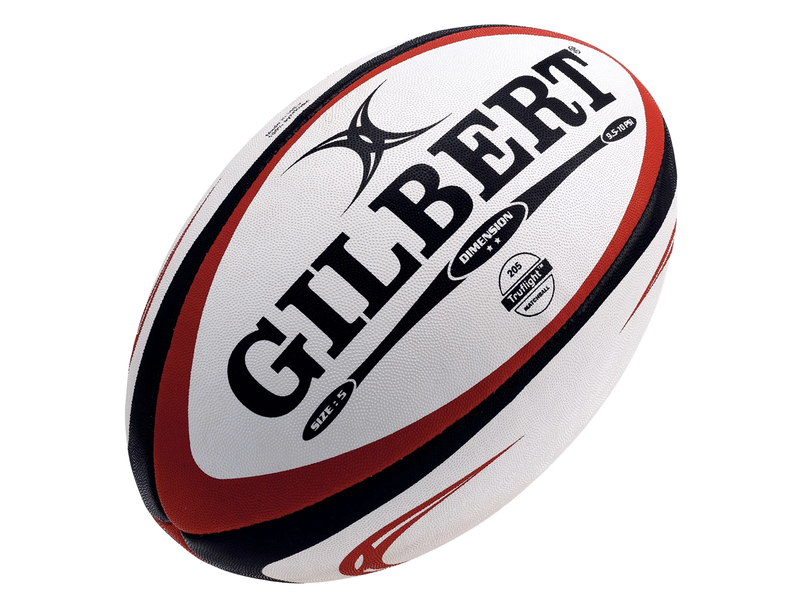 Gilbert Dimension Match Rugby Ball Size 5 <br> 10257