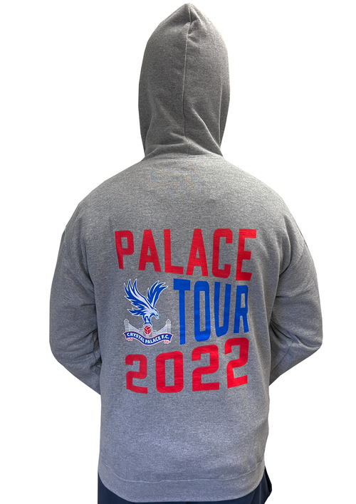 Gildan Adult Crystal Palace Supporter Hoodie Grey <br> CRY124AB