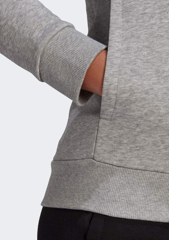 Adidas Women’s Essentials Relaxed Logo Hoodie Grey