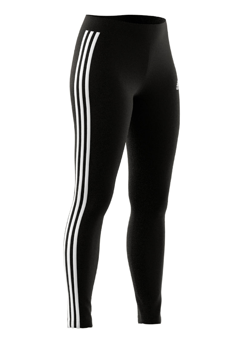 adidas 3 stripe legging in black womens girls size small GL0723