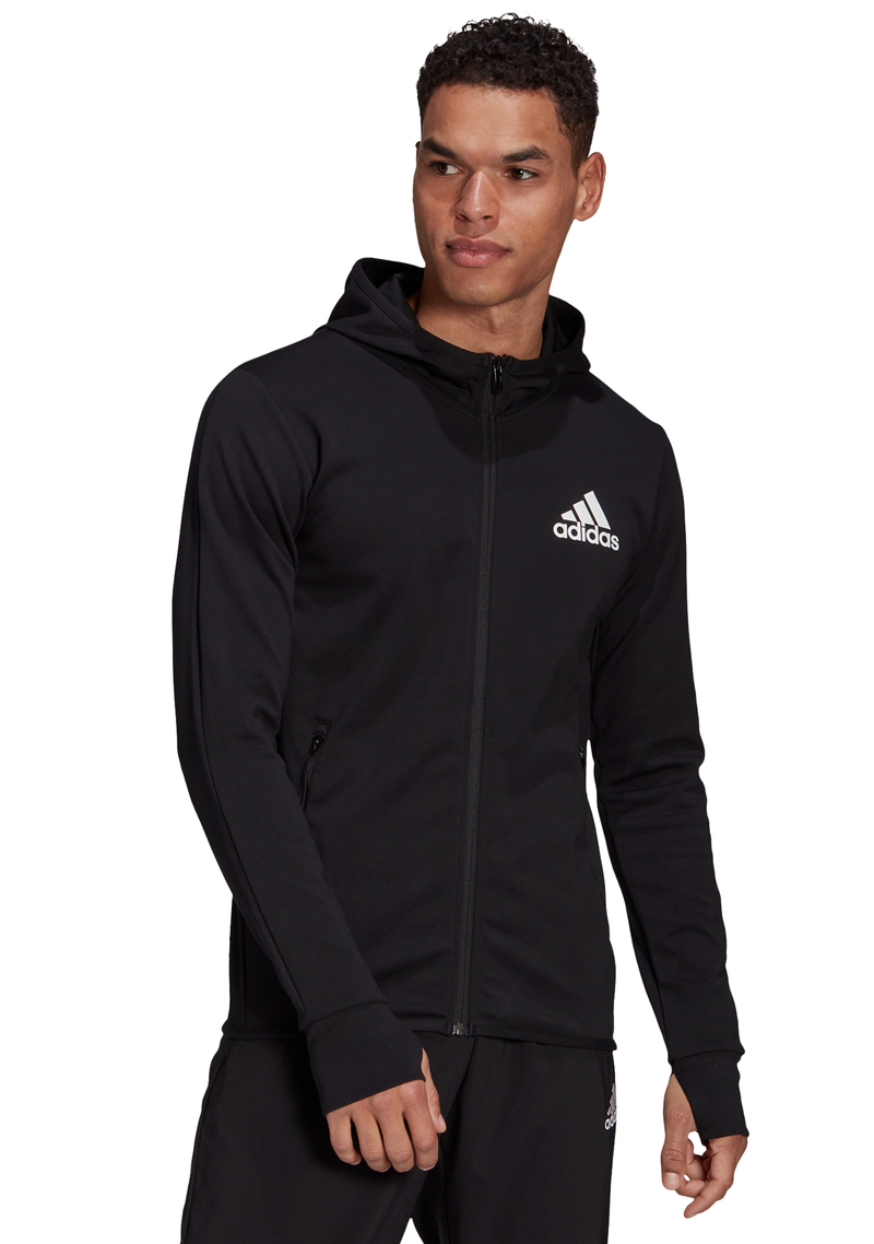 Adidas Mens Designed to Move Motion Full Zip Hoodie GM2080 Jim