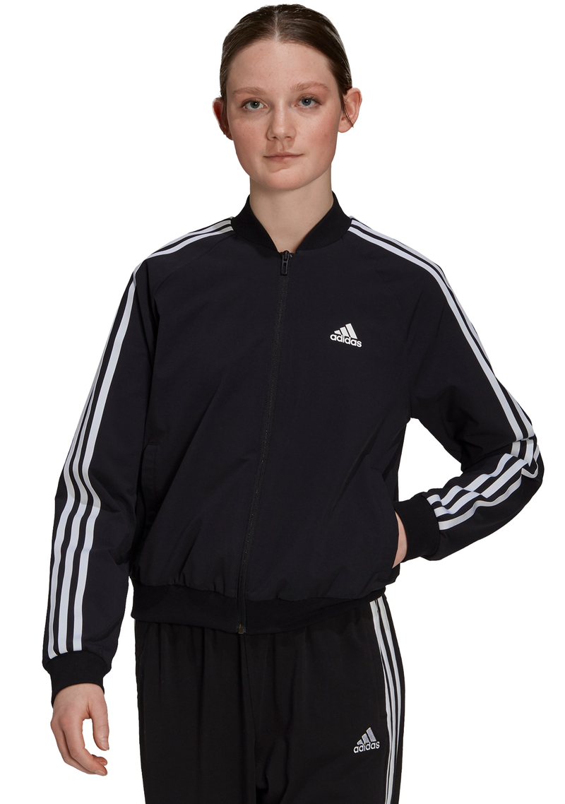 Adidas Womens Essentials 3 Stripes Track Jacket GS1352 Jim Kidd