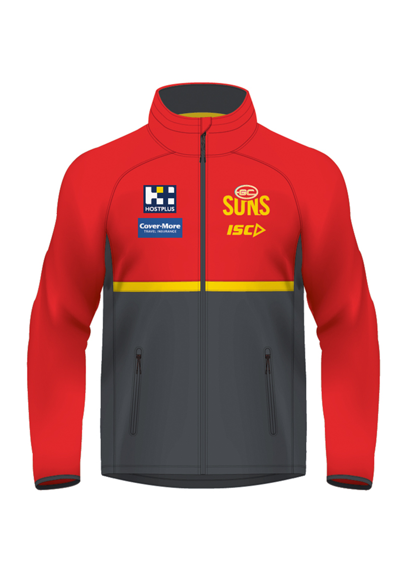 ISC Junior Gold Coast Suns 2020 Wet Weather Jacket <BR> GS20JKT02K