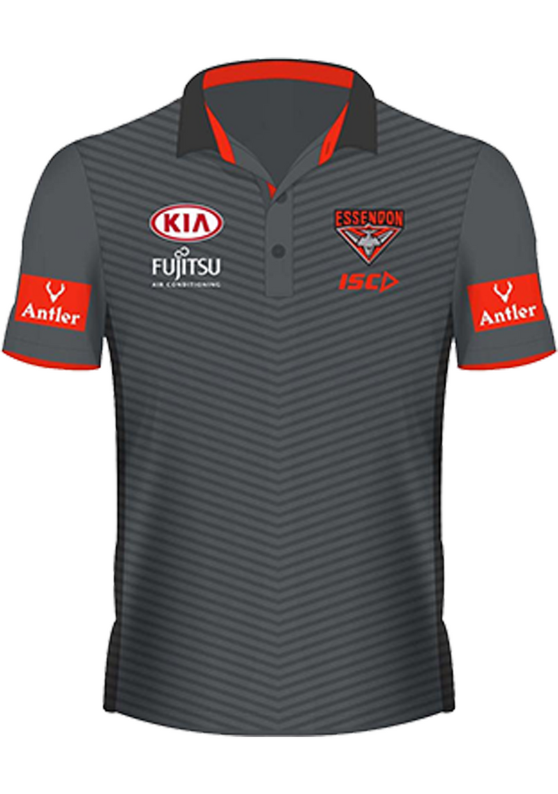 ISC Essendon Bombers 2017 Player Polo Mens <br> EB17POL3A