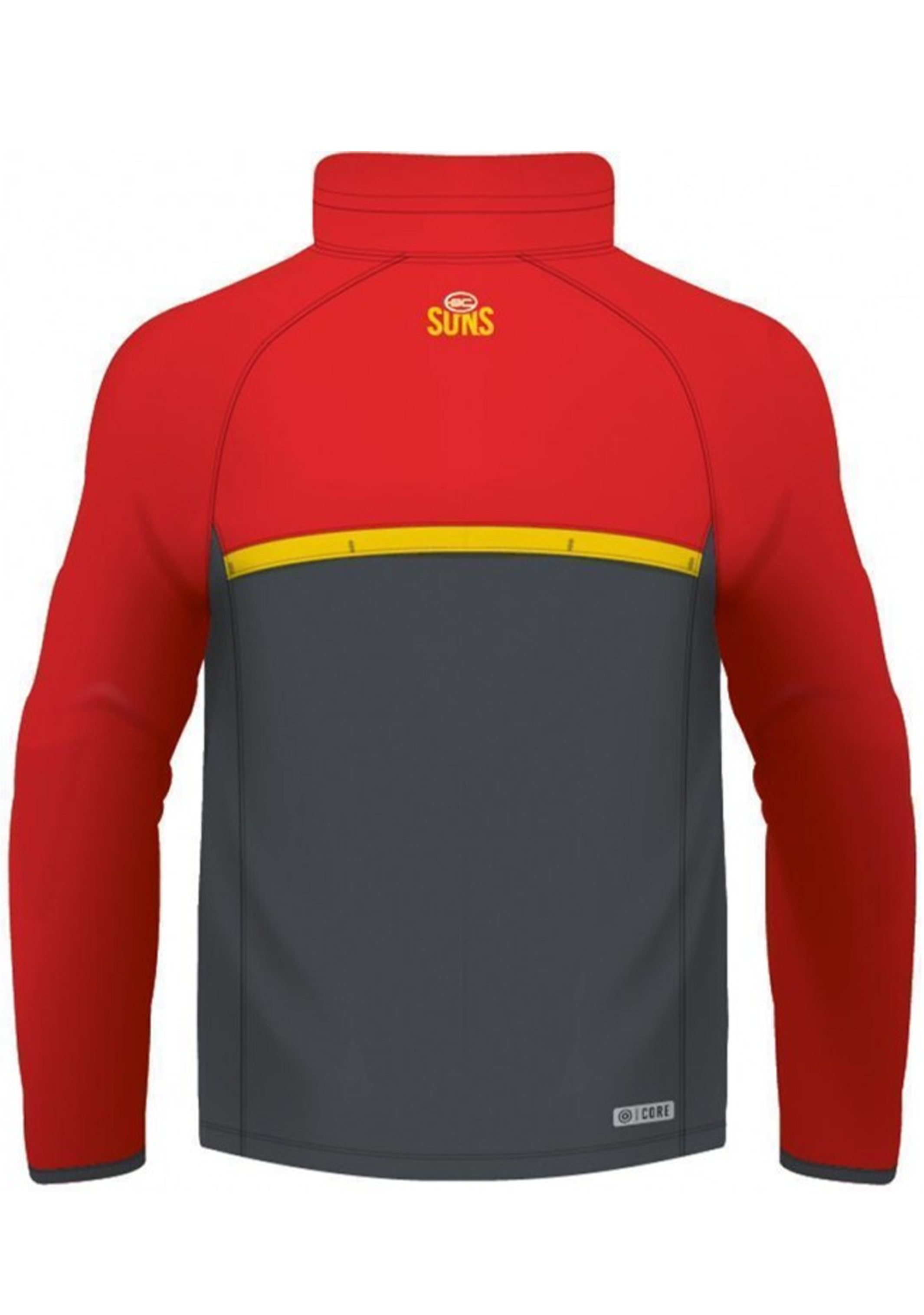 ISC Mens Gold Coast Suns 2020 Wet Weather Jacket <BR> GS20JKT02M