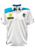 ISC Port Adelaide Power Poly Polo Mens <br> 7PA5POL6A