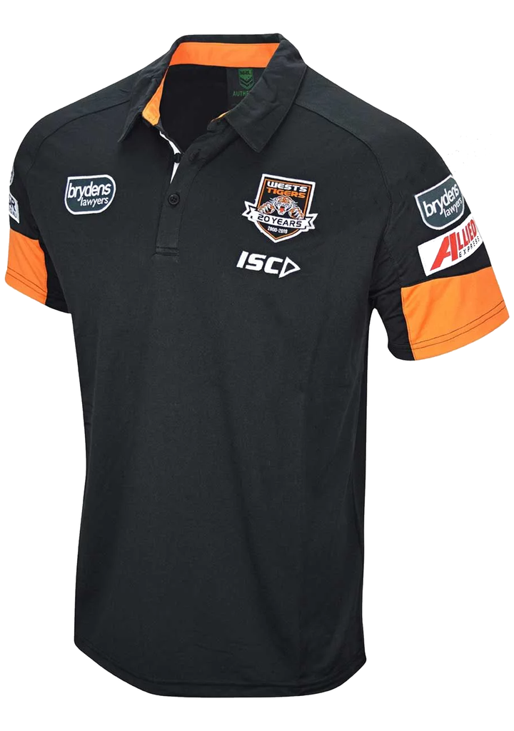 ISC Mens Wests Tigers Media Polo <br> WT19POL03M