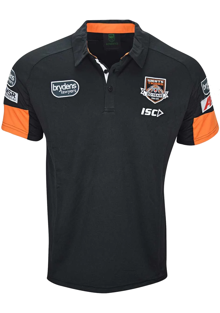 ISC Mens Wests Tigers Media Polo <br> WT19POL03M