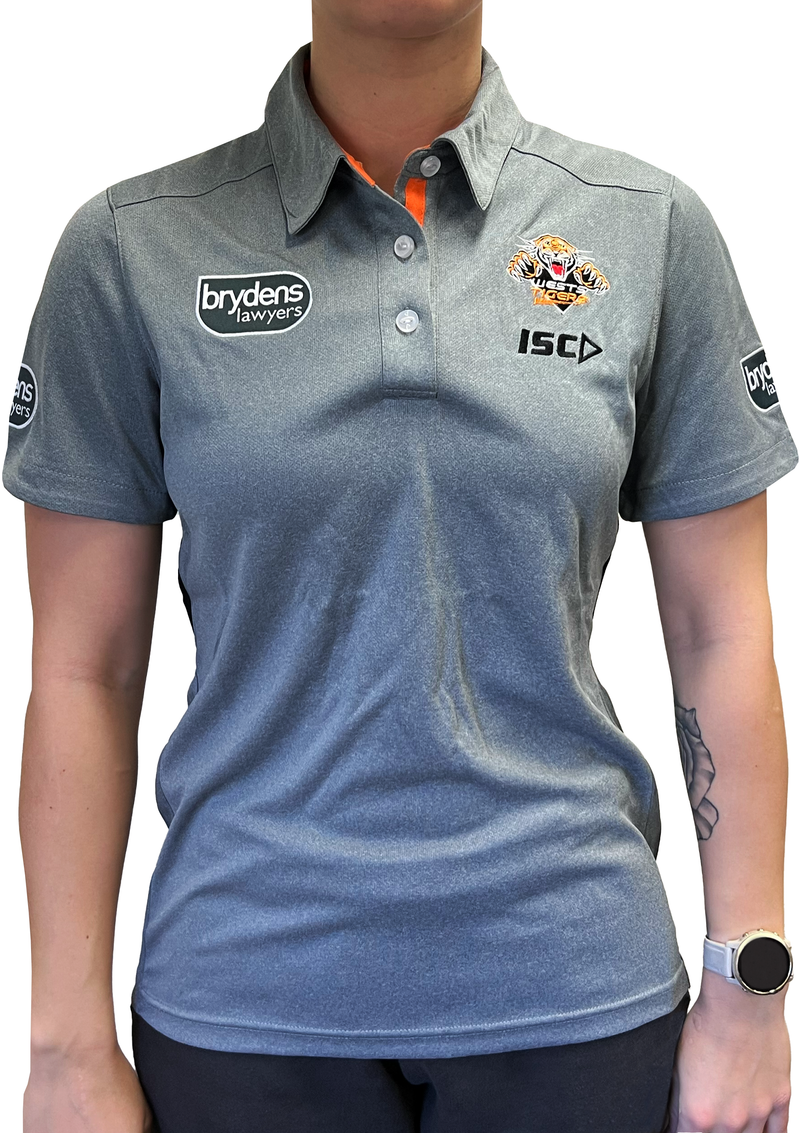 ISC Womens Wests Tigers Coach Polo <br> WT16POL1L
