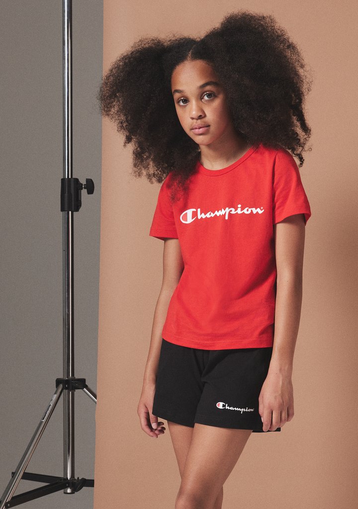 Champion Kids’ Script Short Sleeve Tee