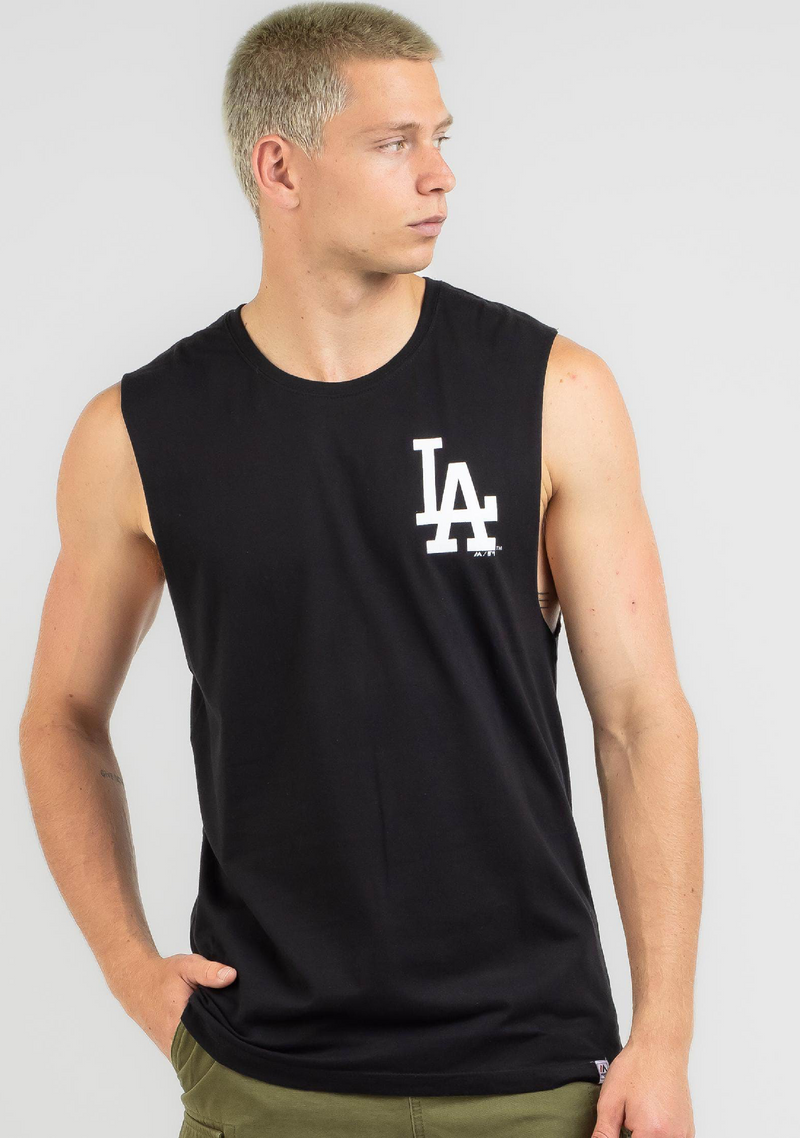 Majestic Athletic Mens Los Angeles Dodgers Muscle Tank <br> MJLD7022TK