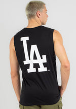 Majestic Athletic Mens Los Angeles Dodgers Muscle Tank <br> MJLD7022TK