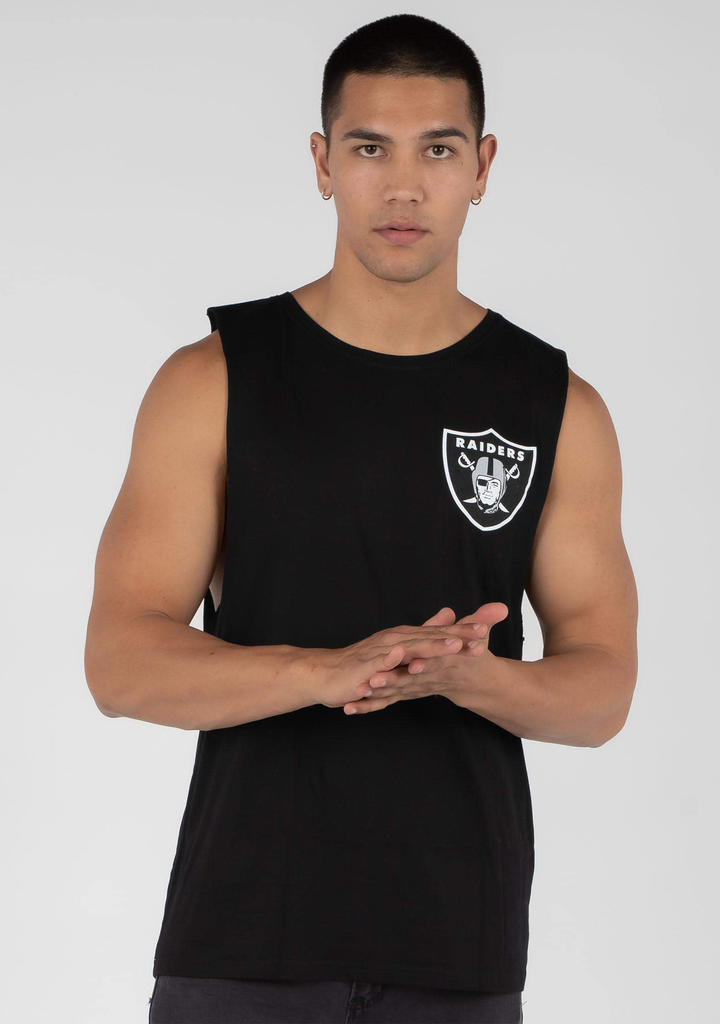 MAJESTIC ATHLETIC MEN’S LAS VEGAS RAIDERS MUSCLE TEE
