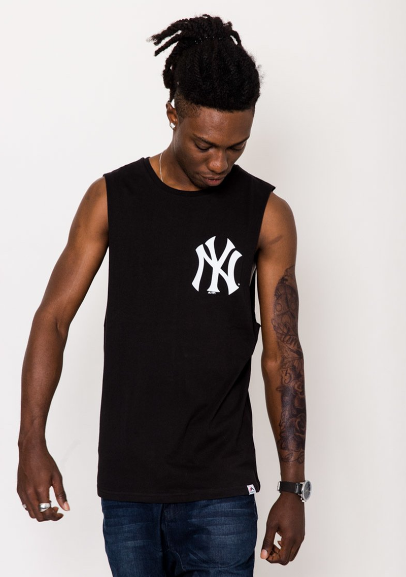Majestic Athletic Mens New York Yankees Muscle Tee MJNY0305TK