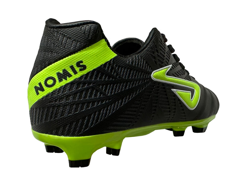 Nomis Mens Immortal Football Boots FG Lime/Black