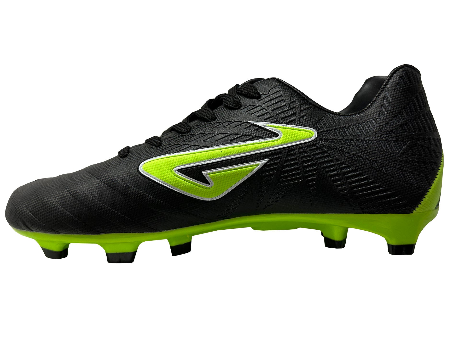 Nomis Mens Immortal Football Boots FG Lime/Black Jim Kidd Sports