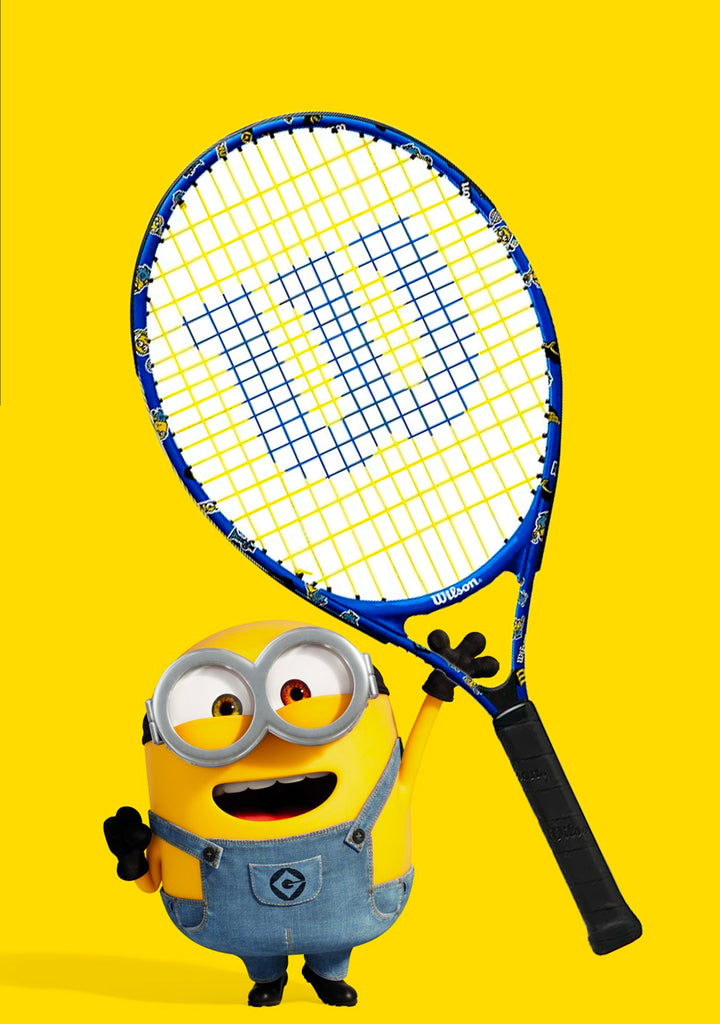 Wilson Junior Minions Tennis Racquet 23 Blue/Yellow