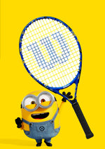 Wilson Junior Minions Tennis Racquet 23 Blue <br> WR124210U