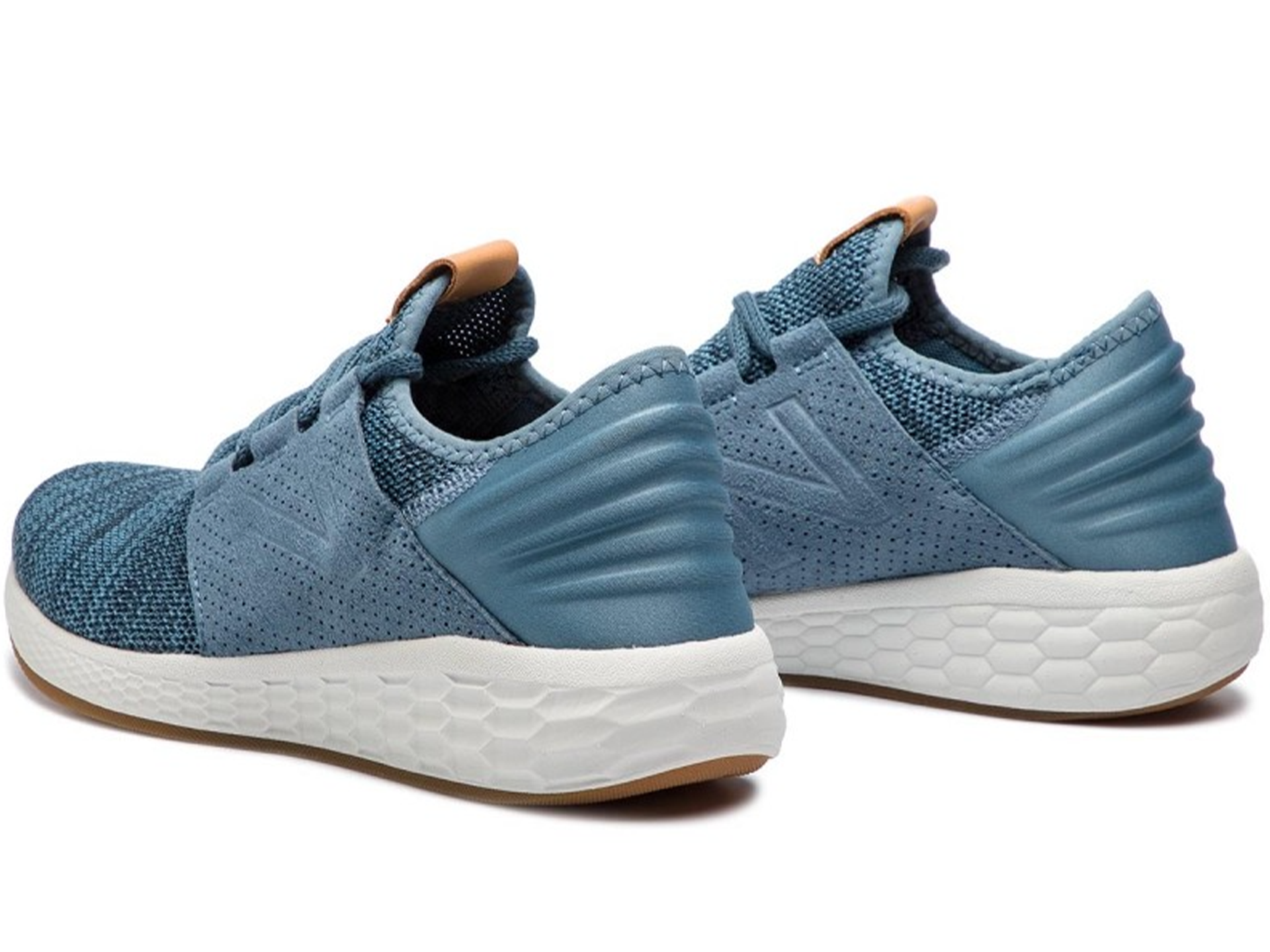 Men's fresh foam cruz sales running sneakers from finish line