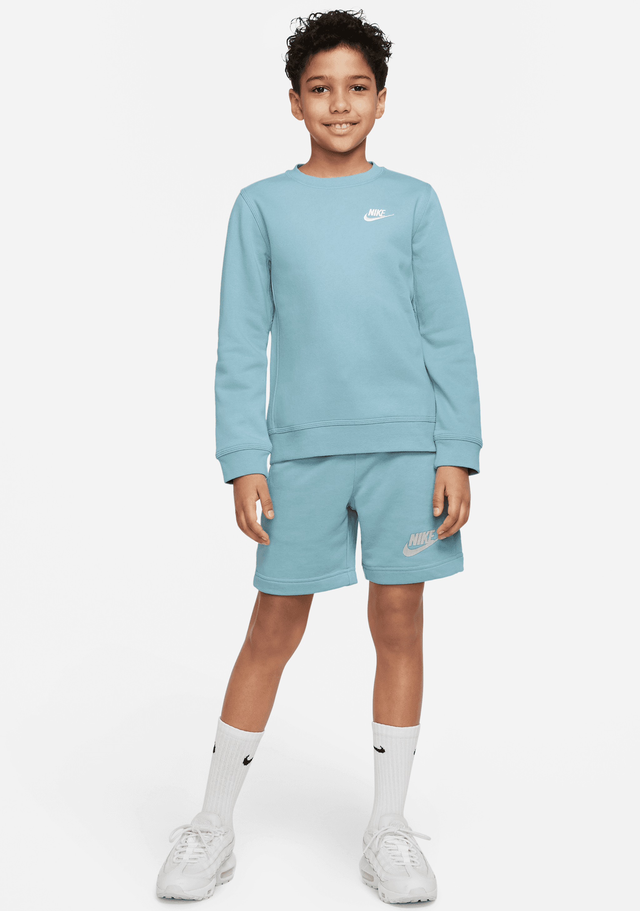 Nike Sportswear Hybrid Big Kids' (Boys) French Terry Shorts
