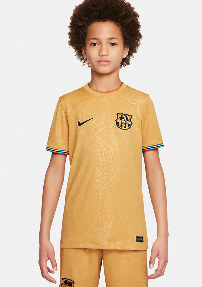 Barca hot sale youth jersey